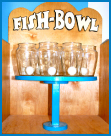 fish bowl ping pong game