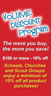 volume discount, schools, churches, scout groups