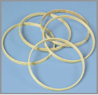wooden rings